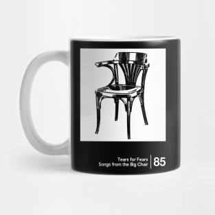Songs From The Big Chair - Minimalist Graphic Design Artwork Mug